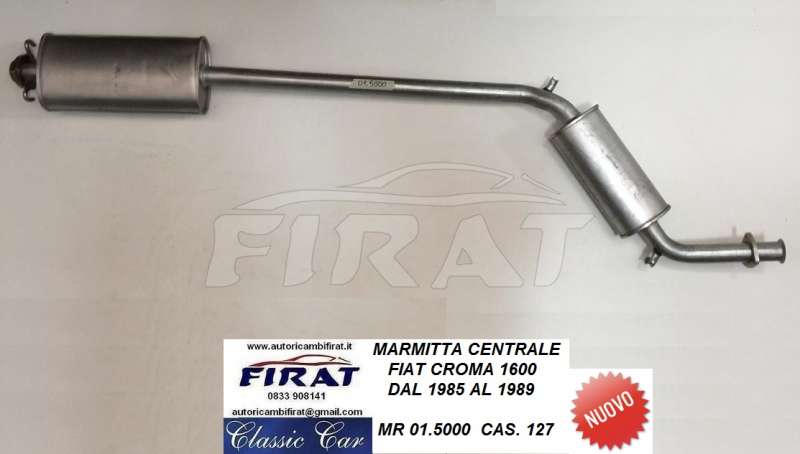 MARMITTA FIAT CROMA 1600 85 - 89 CENTRALE (01.5000)
